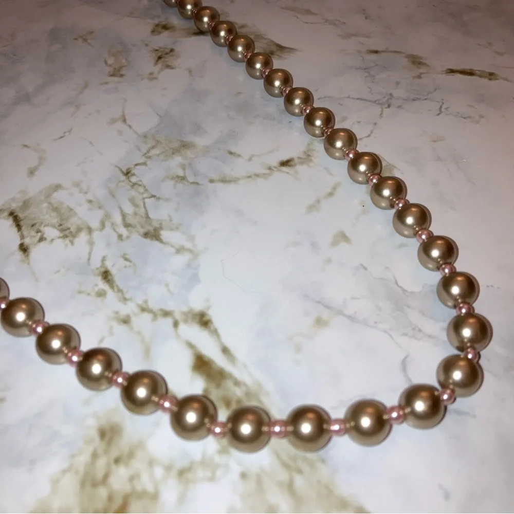 Vintage Pearl Necklace Classic Formal Cocktail Jewelry